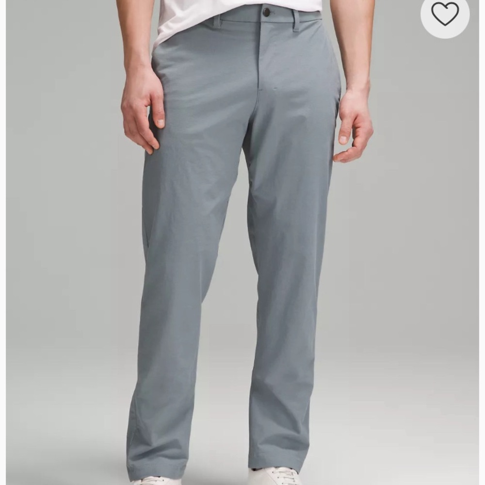 ABC Classic-Fit Trouser 32"L in Stretch Cotton VersaTwill Belgian Blue
